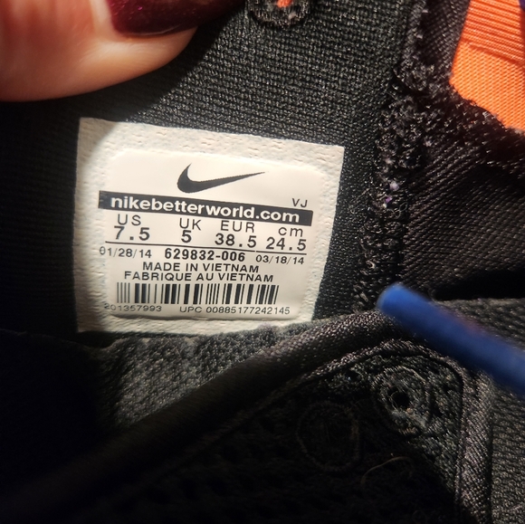 💥2/$25💥 NIKE Free 5.0 TR FIT 4 PRT Running Cross Trainers 629832-006 - Picture 9 of 9